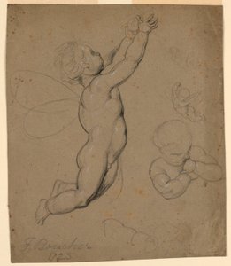 Studien von Putti von François Boucher