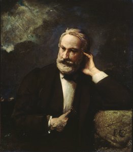 Porträt von Victor Hugo 1802-1885, ca. 1868