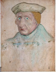 Porträt von Guillaume Bude (Budee) (Budaeus) (1467-1540), Meister der königlichen Buchhandlung von Francois I. in Fontainebleau
