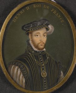 Porträt von König Heinrich II. von Frankreich Kopie