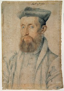 Porträt von Mellin de Saint-Gelais (1495-1558), französischer Dichter von François Clouet