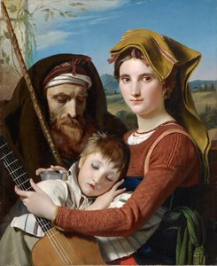 Römische Schäferfamilie in der Campagna, 1823 von François Joseph Navez