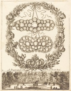 Der Drache, der im Garten von Ruel zu sehen ist von François Le Febvre
