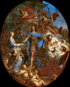 Ludwig XV. bringt Frieden nach Europa von François Le Moyne