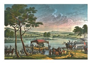 Treffen der beiden Kaiser, 25. Juni 1807, ca. 1850