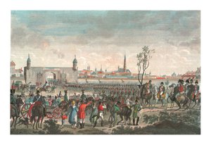 Einzug der Franzosen in Wien, 14. November 1805, um 1850