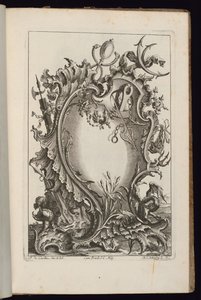 Kartusche mit Merkurstab, Buch der unregelmäßigen Kartuschen