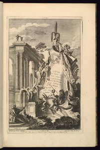 Entwurf für eine Kartusche von François de Cuvilliés the Elder