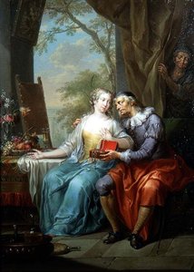 Allegorien der ungleichen Liebe (ein Paar)