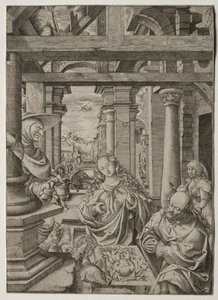 Anbetung der Hirten, um 1522-1525