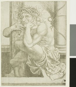 Der Mann der Schmerzen von Frans Crabbe van Esplegem