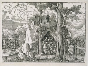 Szenen aus dem Leben des Heiligen Johannes des Täufers, ca. 1522 von Frans Crabbe van Espleghem