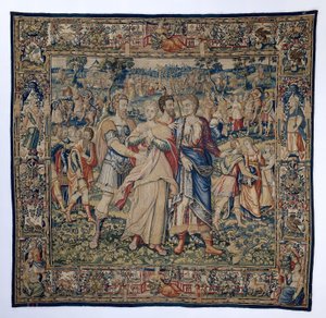 Tobit und Anna im Exil nach Ninive (De geschiedenis van Tobit en Tobias)