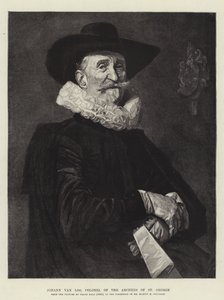 Johann van Loo, Oberst der Bogenschützen von St. Georg von Frans Hals