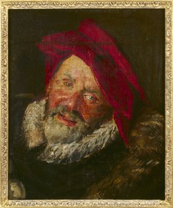 Porträt eines Narren von Frans Hals