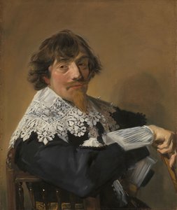 Porträt eines Mannes von Frans Hals