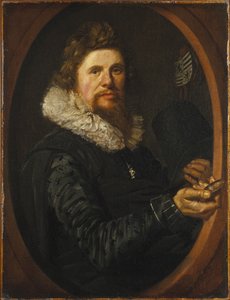 Porträt eines Mannes, ca. 1614-15 von Frans Hals