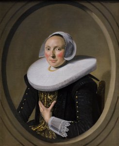 Porträt einer Frau (Marie Larp ?) von Frans Hals
