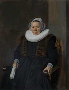 Porträt einer älteren Frau, traditionell genannt Mevrouw Bodolphe