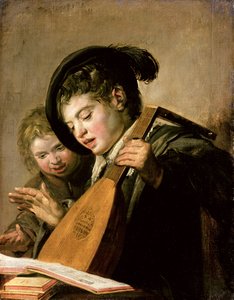 Die singenden Jungen von Frans Hals