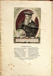 Porträt von Gerardus Mercator 1512-1594 im Alter von 62 Jahren