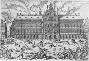 Die Plünderung von Antwerpen, 1576, 1903