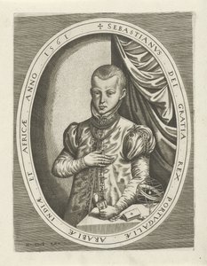 Porträt von Sebastian I. von Portugal