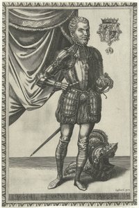 Porträt von Herzog Emanuel Philibert von Savoyen (Portretten van koningen en koninginnen ten voeten uit)