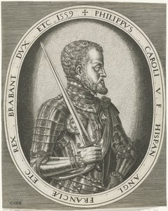 Porträt von König Philipp II. von Spanien