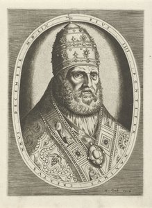 Porträt von Papst Pius IV von Frans Huys