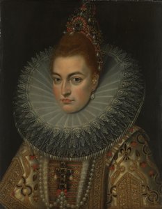 Porträt der Erzherzogin Isabella Clara Eugenia (1566-1633), Infantin von Spanien, ca. 1600