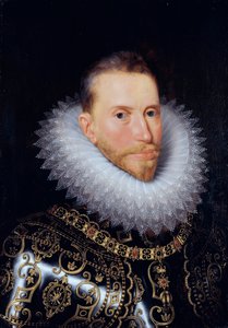 Porträt von Albert VII., Erzherzog von Österreich (1559-1621) von Frans II Pourbus