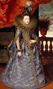 Porträt von Margherita von Savoyen, von Frans Pourbus dem Jüngeren