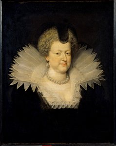 Porträt von Maria de Medici von Frans II Pourbus