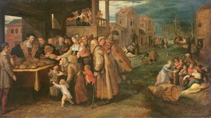 Die sieben Werke der Barmherzigkeit von Frans II the Younger Francken