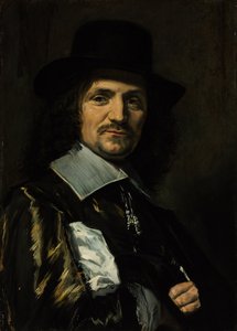 Porträt des Malers Jan Asselijn 1610-1652 von Frans I Hals