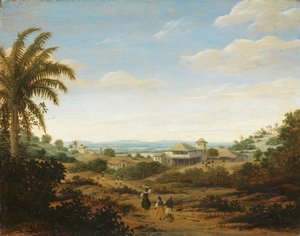 Landschaft am Rio Senhor de Engenho, Brasilien