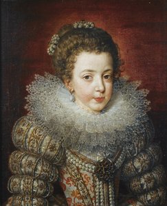 Porträt von Elisabeth von Frankreich 1602-1644, Königin von Spanien