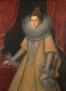 Porträt der Infantin Isabella Clara Eugenia von Spanien 1566-1633, um 1598