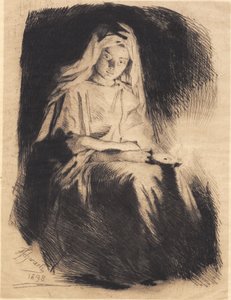 Die Frau mit der Lampe