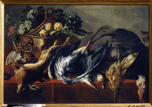 Stillleben mit Ebenholzkiste von Frans Snyders