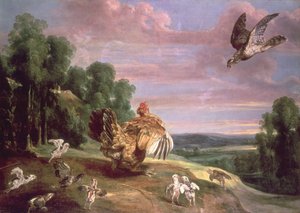 Der Falke und die Henne