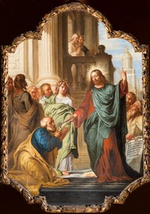 Pfarrkirche (Parochiekerk Onze-Lieve-Vrouw). Innenraum. Gemälde. Frans Ykens von Frans Ykens