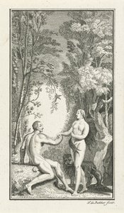 Die Hochzeit von Adam und Eva von Frans de Bakker