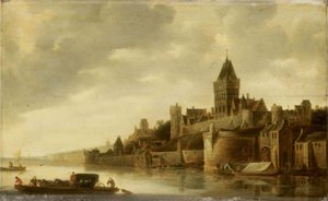 Ansicht des Valkhofs in Nijmegen