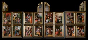 Das Leben von Christus und der Jungfrau von Frans the Elder Francken