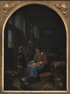 Den Jungen Bier holen schicken von Frans van I Mieris