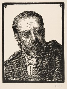 Porträt von Bedřich Smetana von Frantisek Bilek