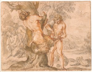 Apollo häutet Marsyas