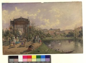 Im Stadtpark (Ausschnitt) von Franz Alt